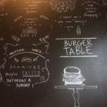 Burger Table Carte