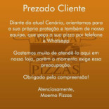 Moema Pizzas Carte