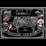 Let's Churras Logo