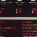 Zeppe Pizza Carte
