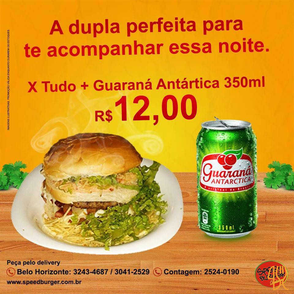 Speed Burger Carte