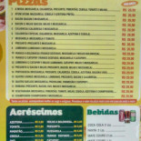 Pizzaria Boing Carte