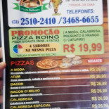 Pizzaria Boing Carte