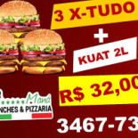 Maná Lanches e Pizzaria Logo