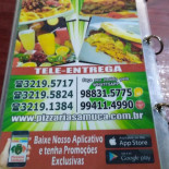 Pizzaria Samuca Carta