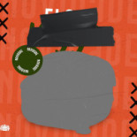 Flank Steak Burger Logo