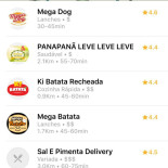 Mega Dog Lanches Carte