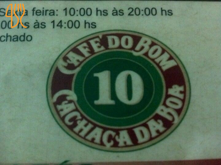 Café Do Bom, Cachaça Da Boa Carte