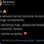 Bar do Omar Bebida
