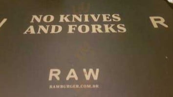 Raw Burger N food