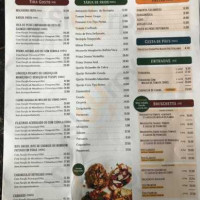 Armazém Belém menu