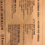 Café E Um Chêro Carta