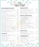 Quiqui menu