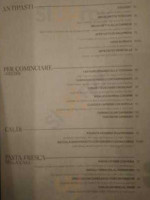 Terrazza Rooftop menu