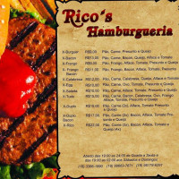 Rico's Hamburgueria food