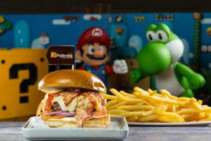 Poltrona Nerd Games Burger inside