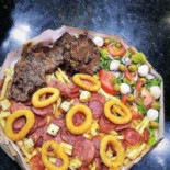 Mega Lanches Pizzaria Comida