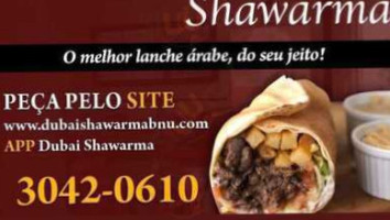 Dubai Shawarma food