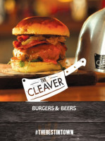 The Cleaver Burger food