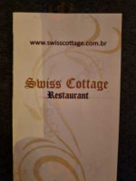 Swiss Cottage menu