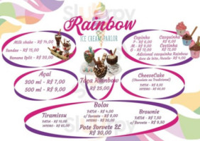 Rainbow Ice Cream Parlor food
