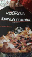 Santa Mania Super Pizzas food