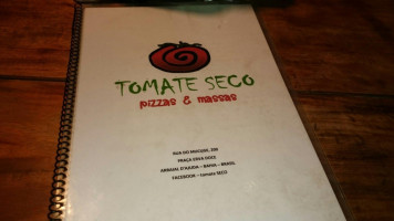 Tomate Seco menu