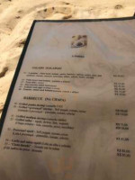 A Pomba menu