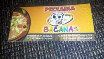 Bacanas Pizzaria food