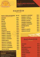 Pastelonca menu