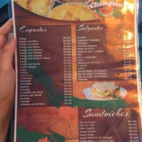 Champion Empada Café menu