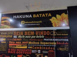 Hakuna Batata menu