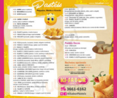 Pastelaria Ki-sabor Desde 1999 menu