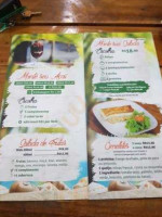 Aloha Black menu