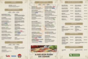 Alô Pizza menu