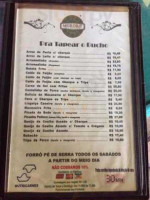 Mororo Bar E Restaurante menu
