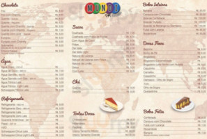 Mundi Cafe menu