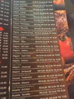 La Rubia Choperia menu