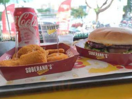 Soberano's Burger food