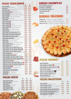 Alow Pizza menu