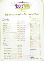 Nobrevitta menu