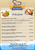 E Petiscaria Umuarama menu
