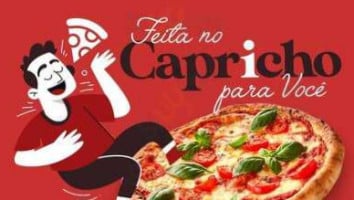 Que Capricho Disk Pizza food