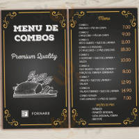 Cafeteria Torrini menu