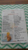 Cafe Da Morga menu