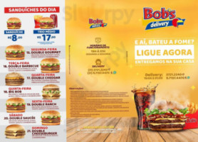Bob's menu