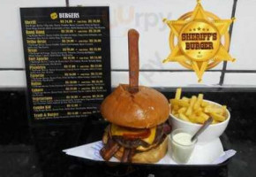 Sheriff's Burger food