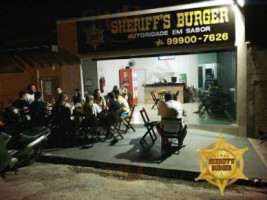 Sheriff's Burger inside