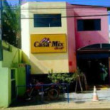 Casa Rosa E Lanchonete Extérieur