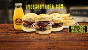 Vulkan Burger food